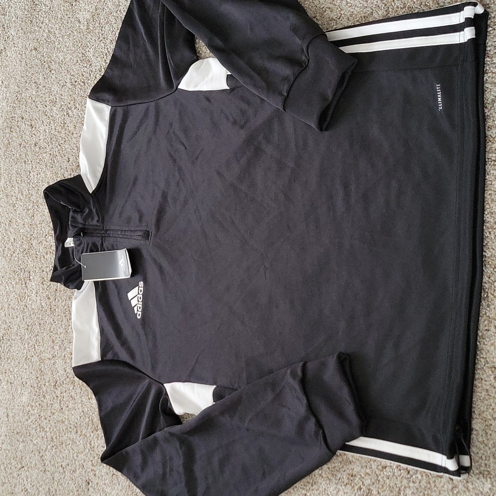 Adidas 1/4 zip top NWT - Picture 1 of 5